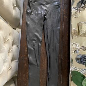 Faux leather leggings SPANX